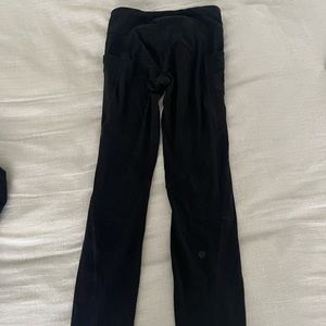 athleta girl black leggings